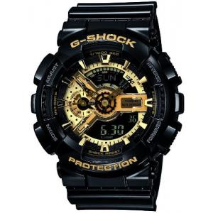 [カシオ] CASIO 腕時計 G-SHOCK ジーショック Black&times;Gold Series ブラックゴールドシリーズ GA-110GB-1AJF メンズ