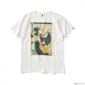 STRICT-G JAPAN 『機動戦士ガンダム』 Tシャツ 浮世絵風ガンダム柄