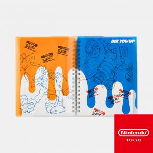 
                            カバー付きB6リングノート INK YOU UP【Nintendo TOKYO取り扱い商品】
                        