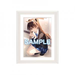 【予約商品】『WHITE ALBUM2』なかむらたけし箔押しサイン入り描き下ろし複製原画「小木曽雪菜」