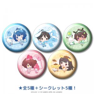 負けヒロインが多すぎる！×サンリオキャラクターズ 缶バッジ ミニキャラver.（全5種＋シークレット5種） _pre