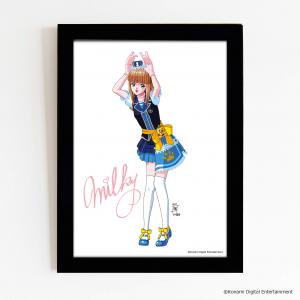 【美樹原愛】2.5Dメタルアート～forever～