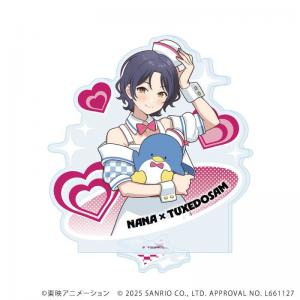 アクリルスタンド「ガールズバンドクライ×サンリオキャラクターズ」07/ナナ×タキシードサム(コラボイラスト)