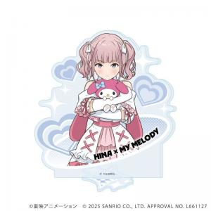 アクリルスタンド「ガールズバンドクライ×サンリオキャラクターズ」06/ヒナ×マイメロディ(コラボイラスト)