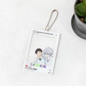 【エヴァンゲリオン大博覧会】SNS風アクリルキーホルダー (シンジ&カヲル)