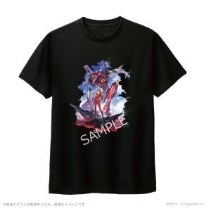 グランブルーファンタジー×エヴァンゲリオン Tシャツ 式波・アスカ・ラングレー＆2号機 M