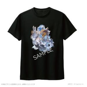 グランブルーファンタジー×エヴァンゲリオン Tシャツ 綾波レイ＆零号機 XL