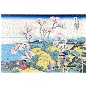 ドラえもん 浮世絵・越前和紙パズル「富嶽三十六景 東海道品川御殿山の不二」