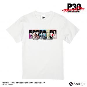 P30th 描き下ろしイラスト【ルーフトップ】Tシャツ ホワイト